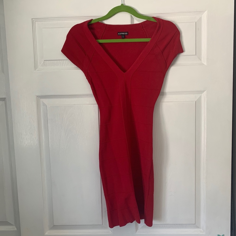 Red dress